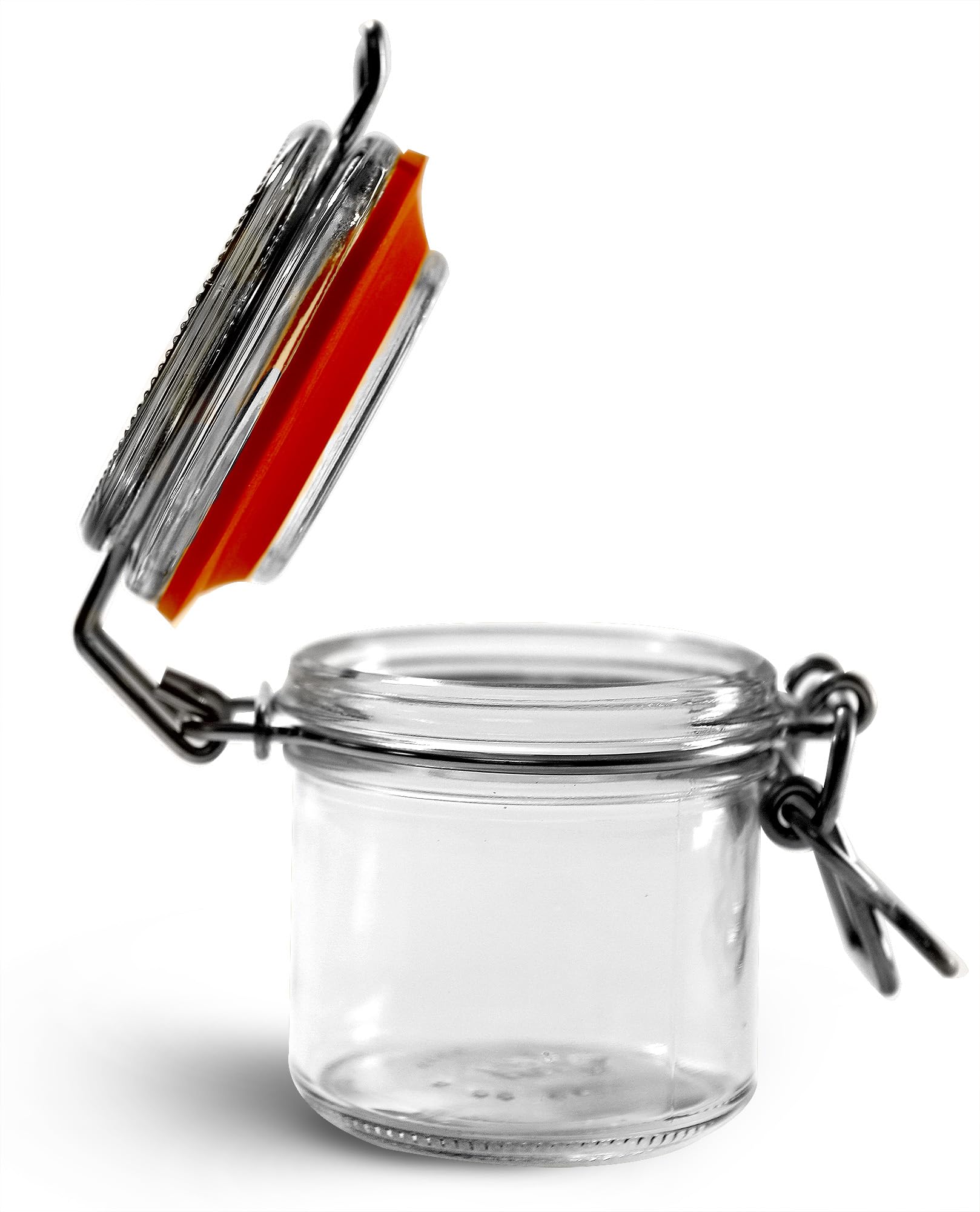 Amazon.com: Airtight Clear Glass Wire Bale Jars set of 12 with